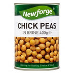 12 x Newforge Chick Peas In Brine 400G