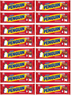 16 x Mcvitie's Penguin Milk Chocolate Biscuit Bars 6 Pack (147.6G)