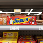 16 x Mcvitie's Penguin Milk Chocolate Biscuit Bars 6 Pack (147.6G)