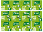 12 x Knorr  Stock Cubes Vegetable 8X 10 G