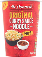 8 x Mcdonnells The Original Curry Sauce Noodle Pot 85G