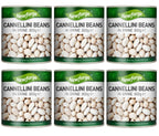 6 x Newforge Cannellini Beans In Salted Water 800G