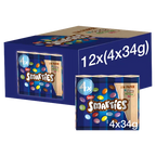 12 x Smarties  4 X 34G (136G)