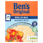 9 x Ben's Original Boil-In-Bag Basmati Rice 500G
