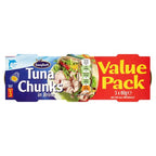 16 x Sunny South Tuna Chunks In Brine 3 X 80G