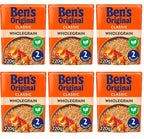 6 x Ben's Original Classic Wholegrain 220G
