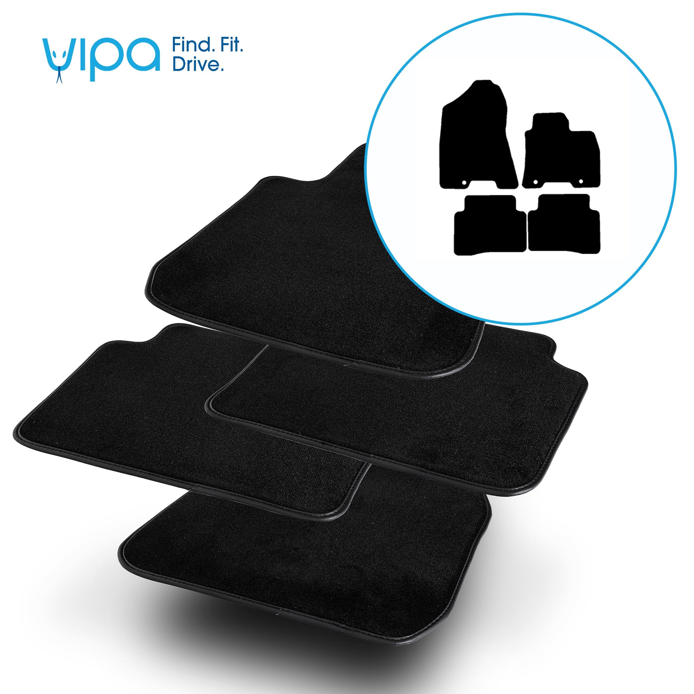 HYUNDAI TUCSON SUV 2015 TO 2020 - CAR MAT SET