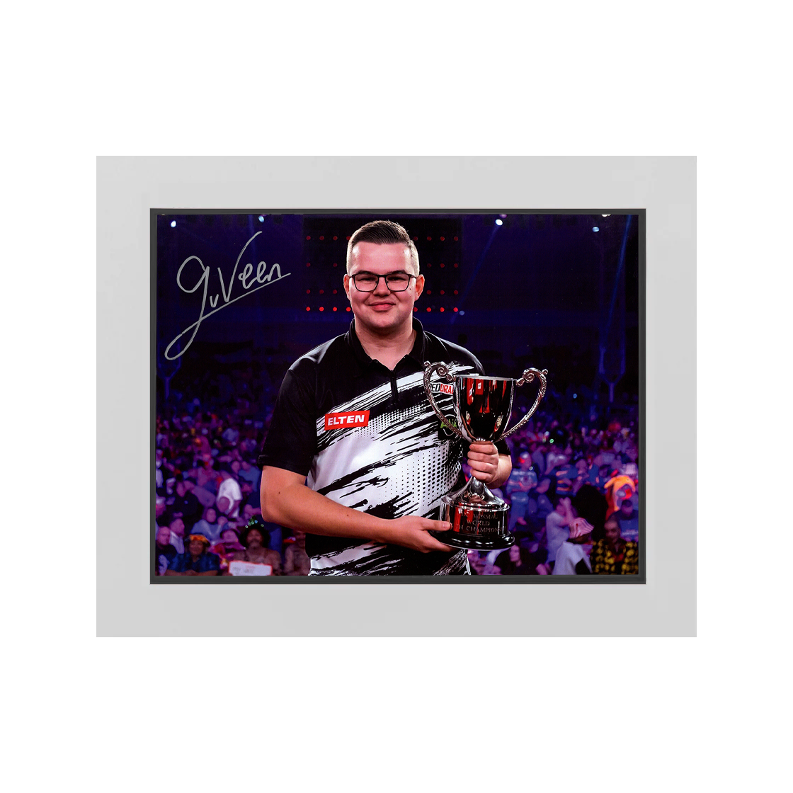 Gian van Veen Signed 16x12 Image Deluxe Mount #3