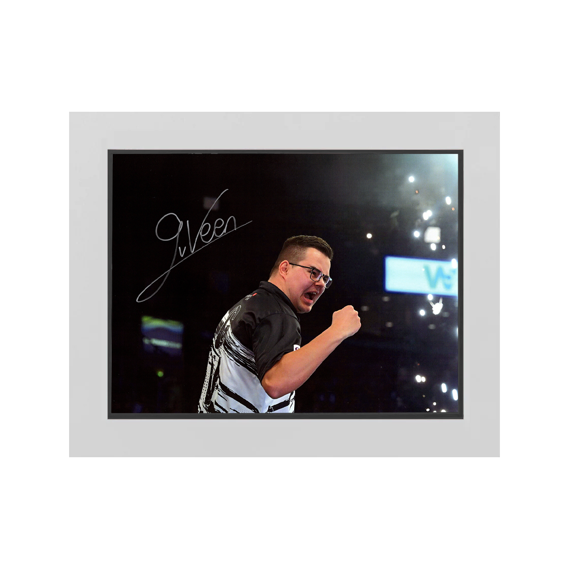Gian van Veen Signed 16x12 Image Deluxe Mount #4