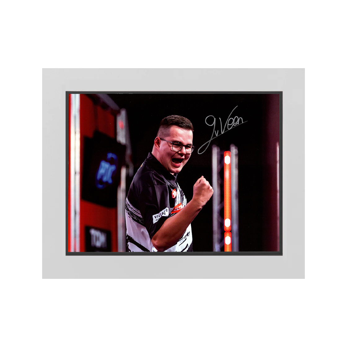 Gian van Veen Signed 16x12 Image Deluxe Mount #1