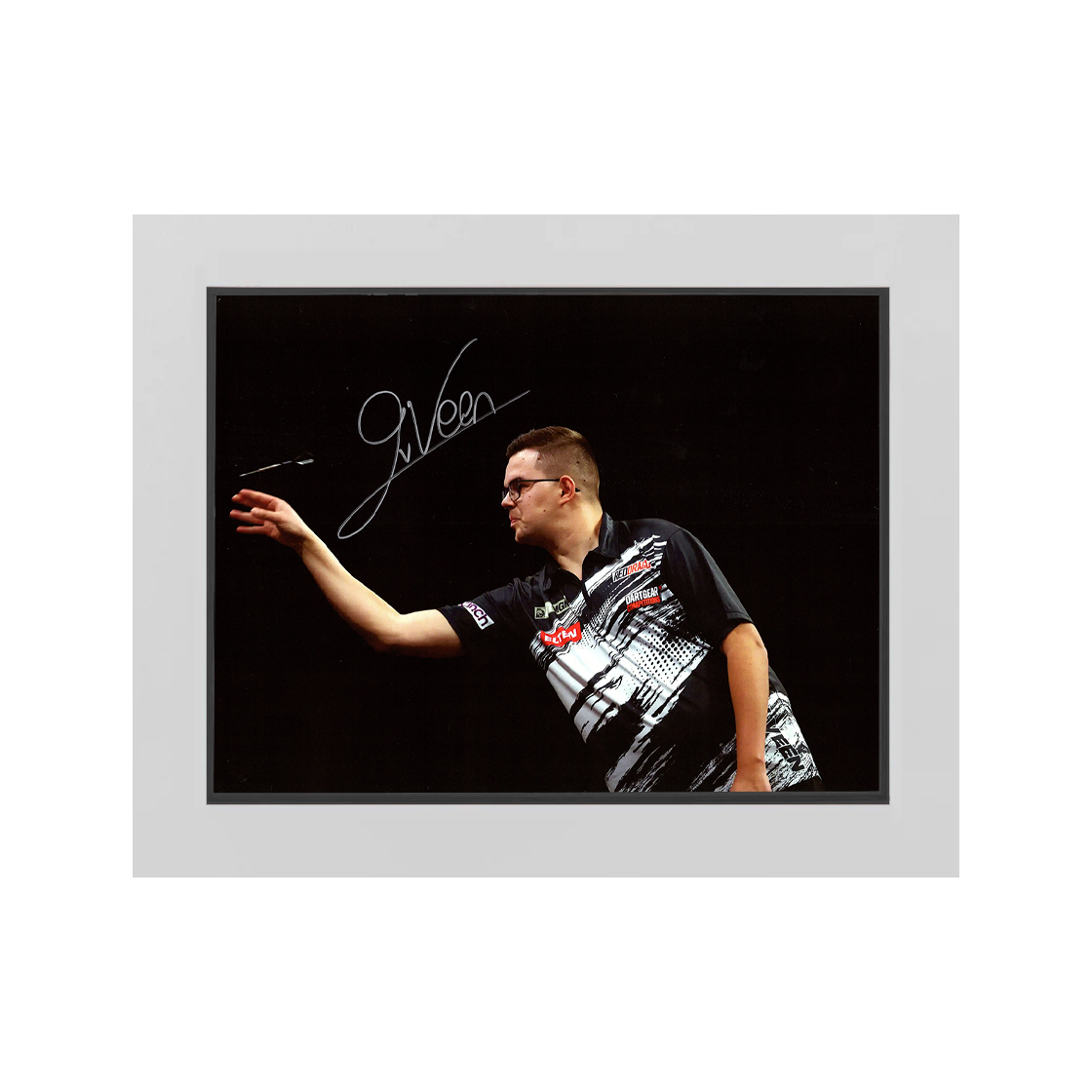 Gian van Veen Signed 16x12 Image Deluxe Mount #2
