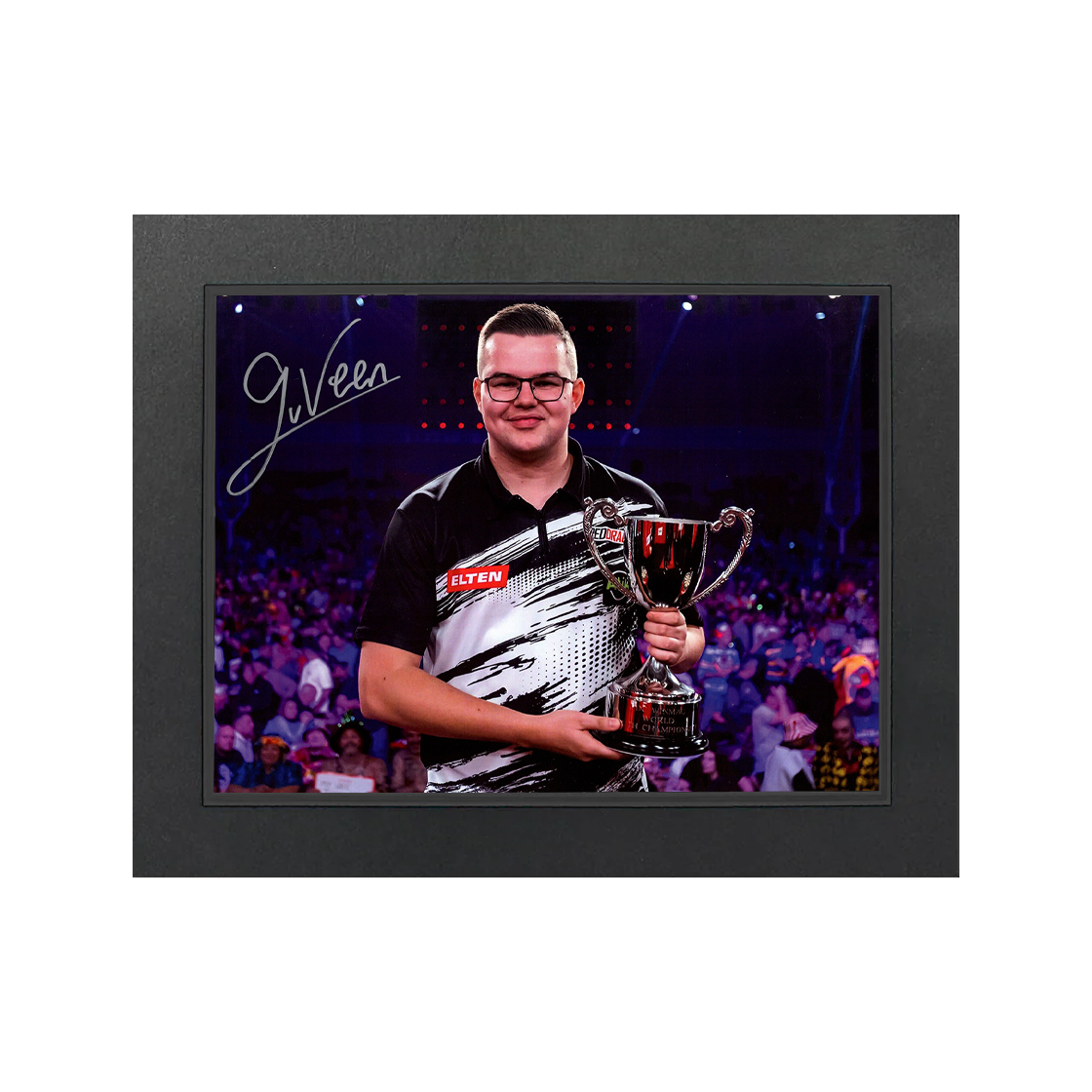 Gian van Veen Signed 16x12 Image Deluxe Mount #3