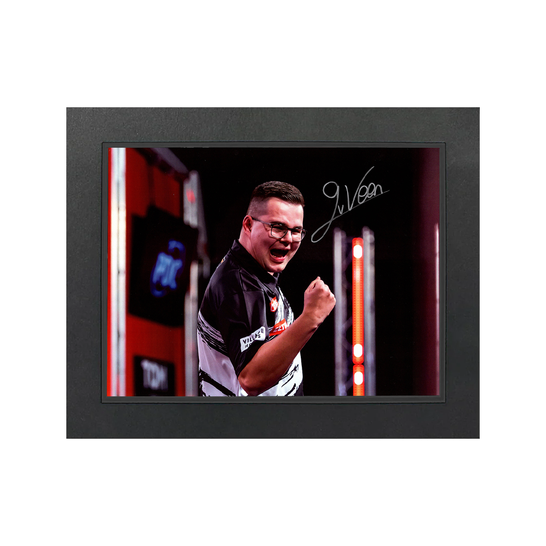Gian van Veen Signed 16x12 Image Deluxe Mount #1