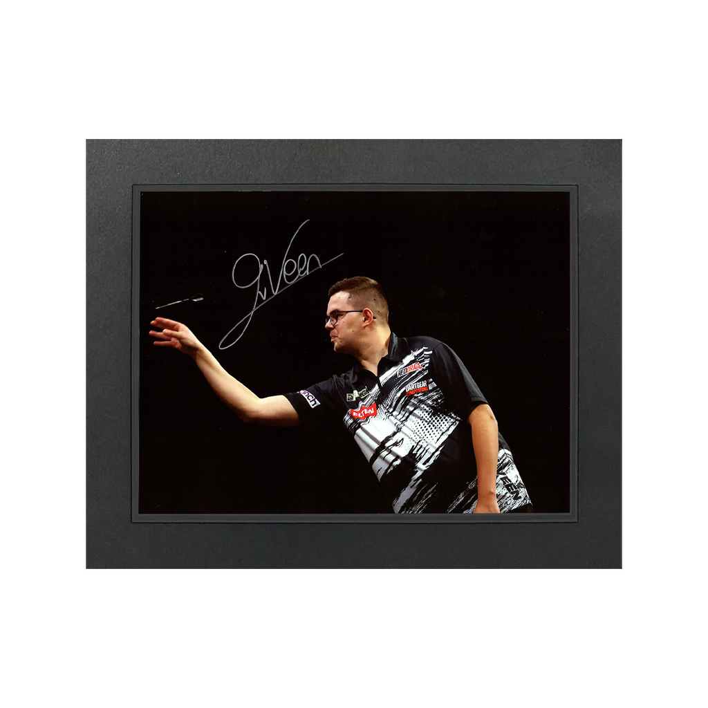 Gian van Veen Signed 16x12 Image Deluxe Mount #2