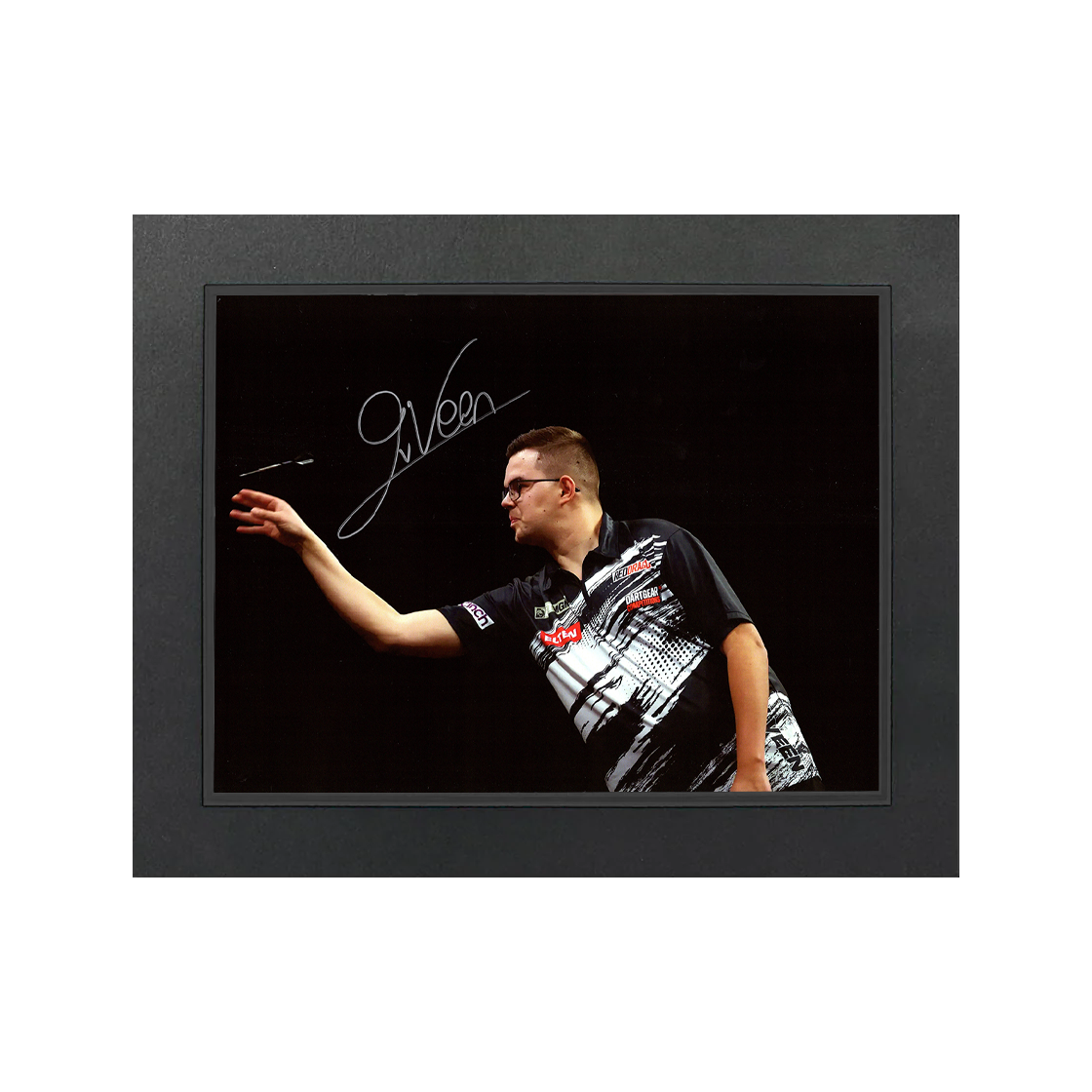 Gian van Veen Signed 16x12 Image Deluxe Mount #2