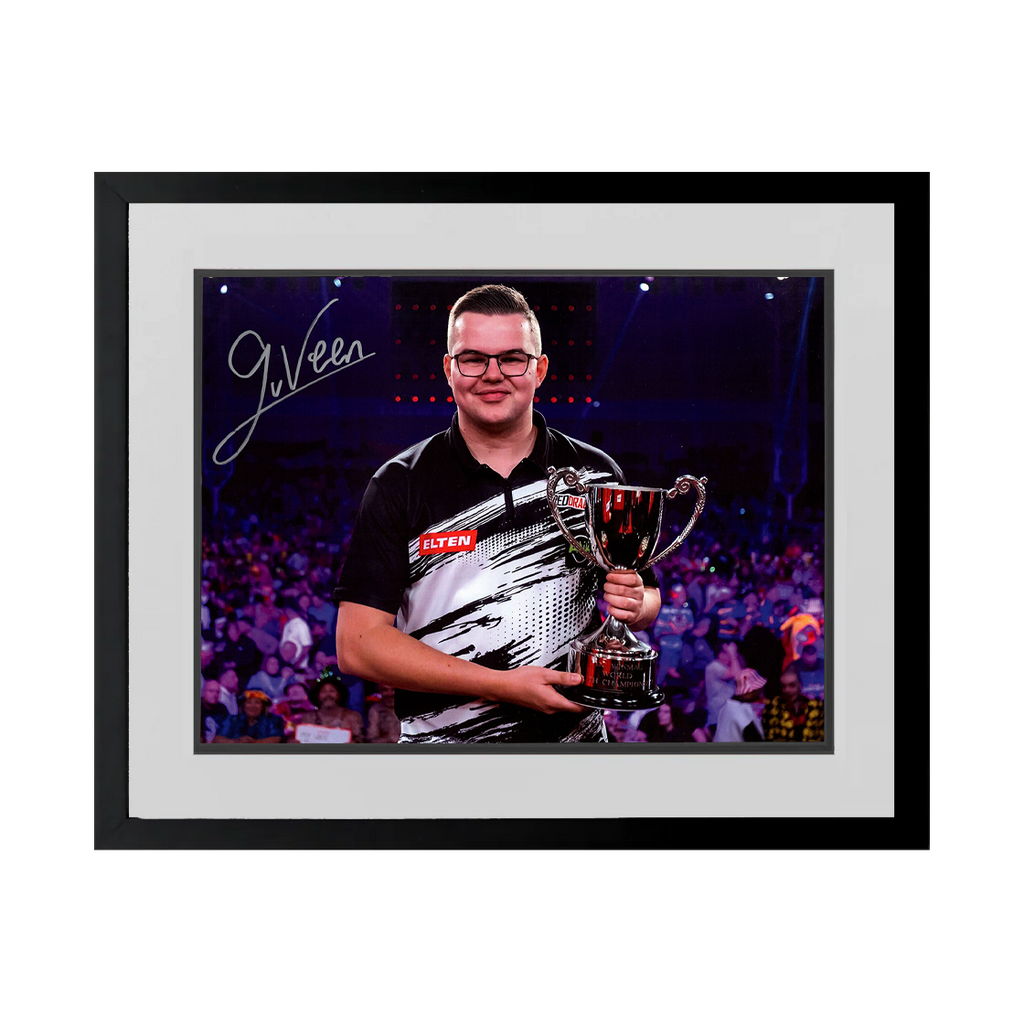 Gian van Veen Signed 16x12 Image Deluxe Mount Frame #3