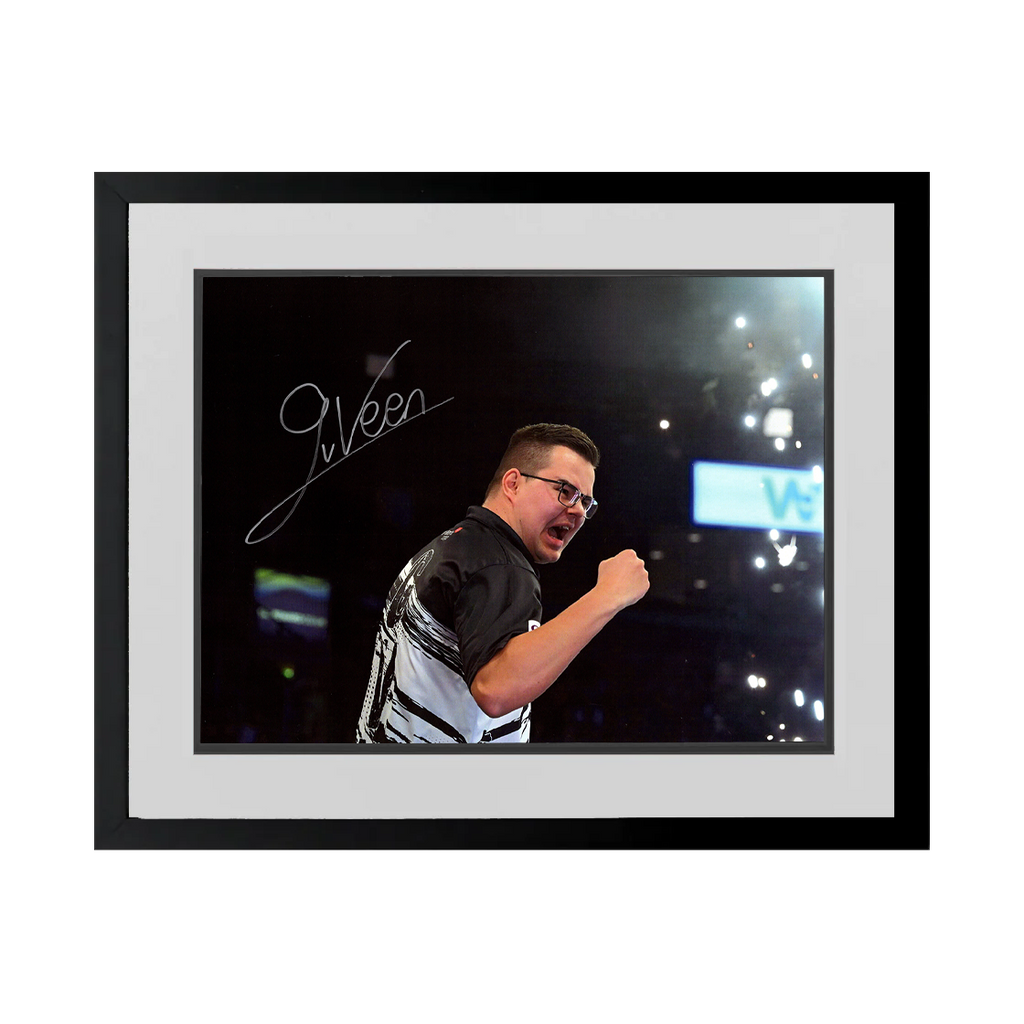 Gian van Veen Signed 16x12 Image Deluxe Mount Frame #4