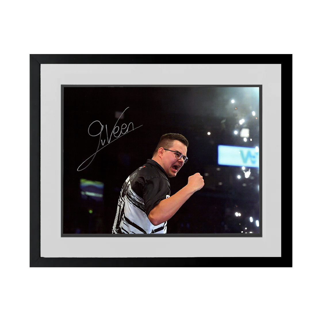 Gian van Veen Signed 16x12 Image Deluxe Mount Frame #4