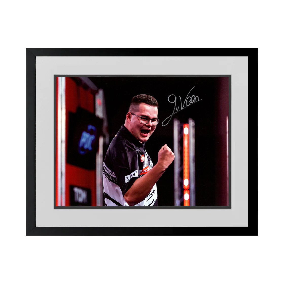Gian van Veen Signed 16x12 Image Deluxe Mount Frame #1