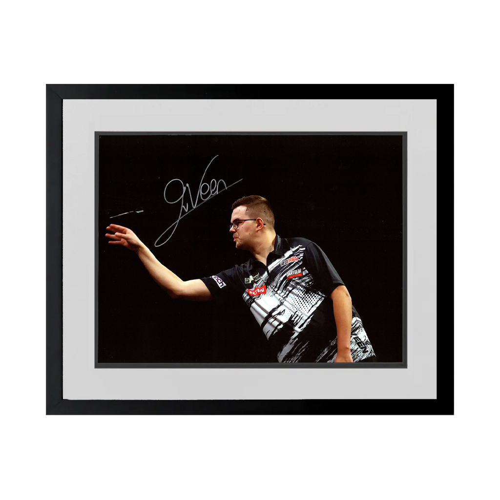 Gian van Veen Signed 16x12 Image Deluxe Mount Frame #2