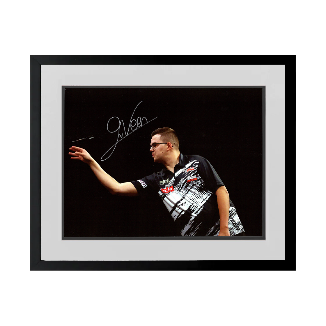 Gian van Veen Signed 16x12 Image Deluxe Mount Frame #2
