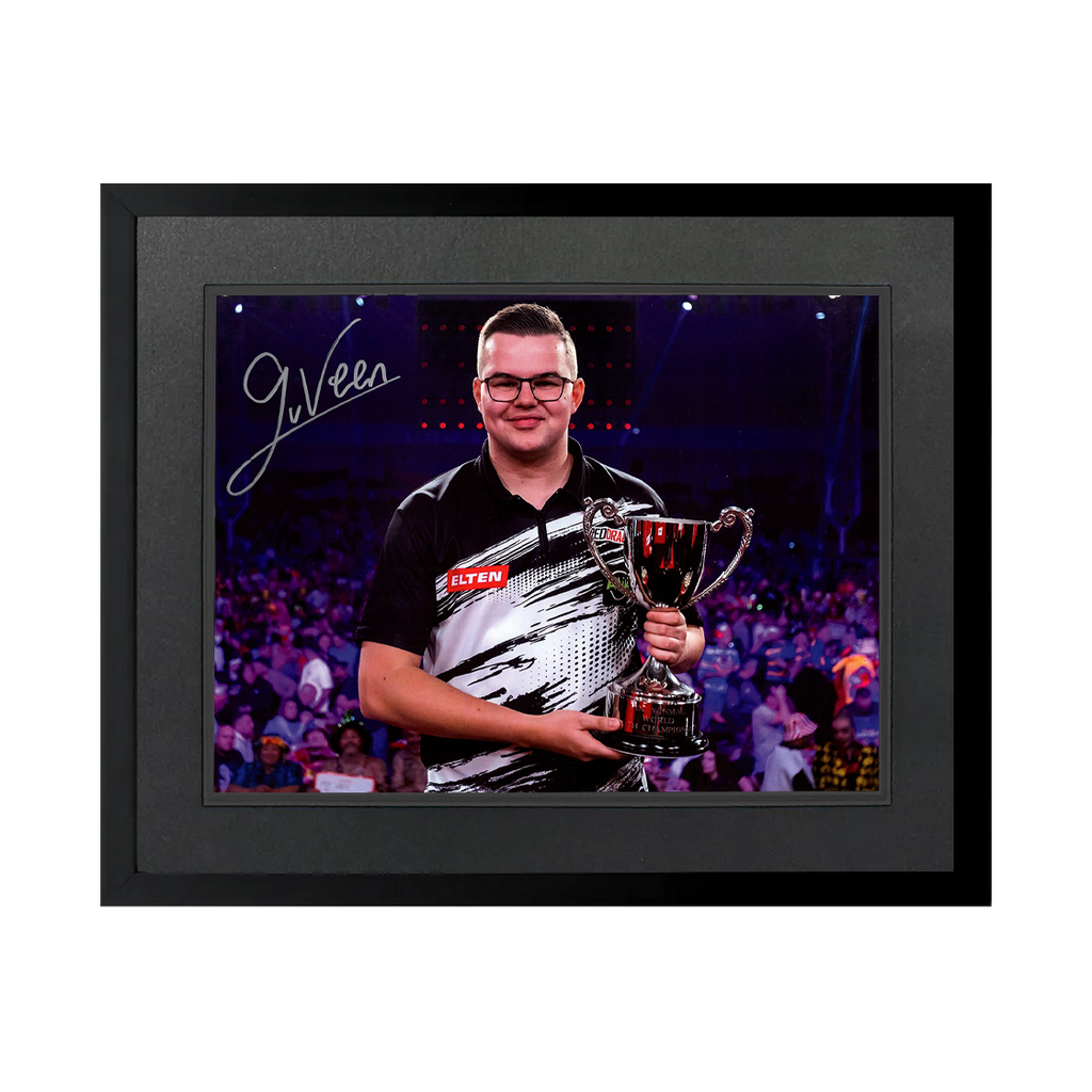 Gian van Veen Signed 16x12 Image Deluxe Mount Frame #3