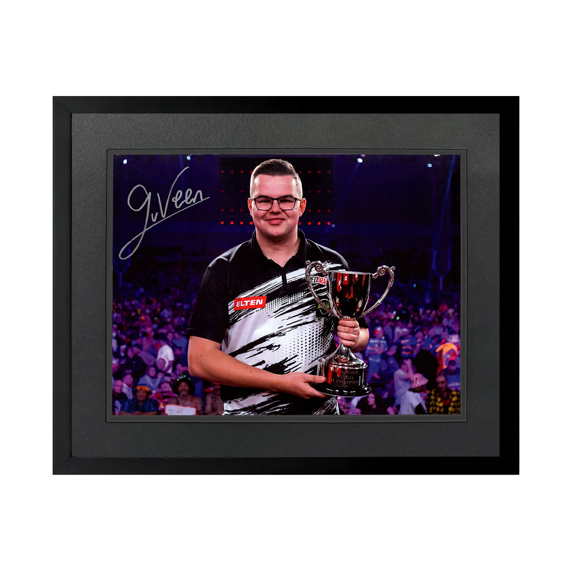 Gian van Veen Signed 16x12 Image Deluxe Mount Frame #3
