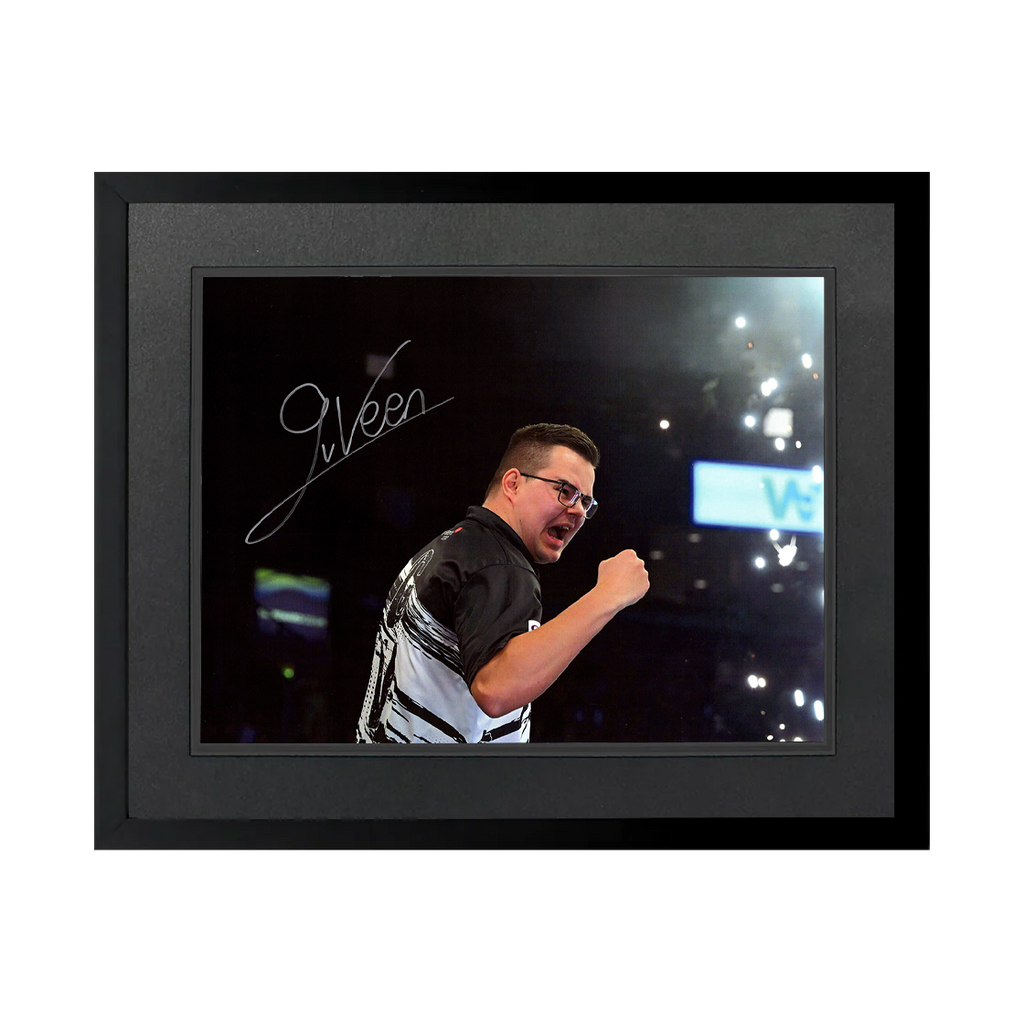 Gian van Veen Signed 16x12 Image Deluxe Mount Frame #4