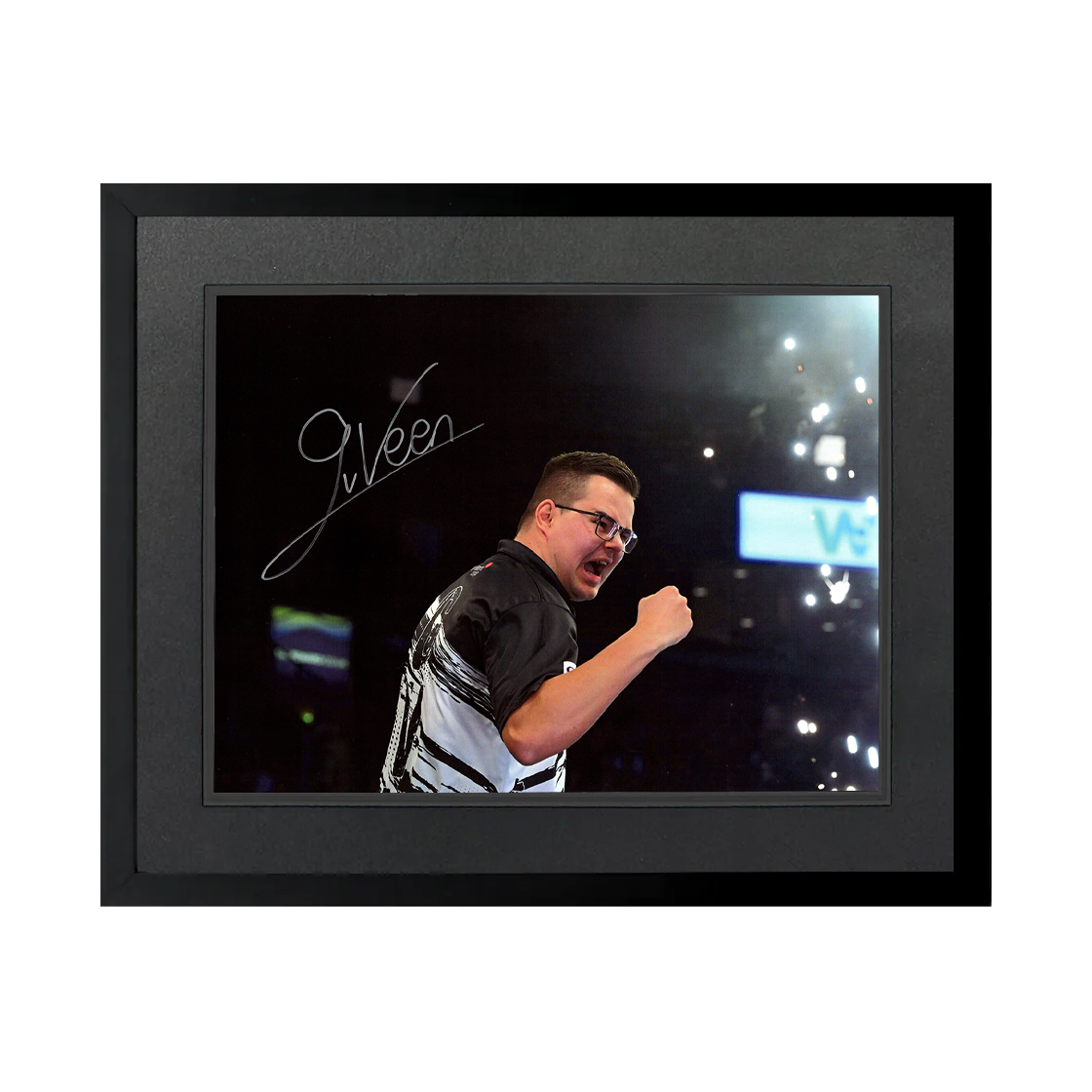 Gian van Veen Signed 16x12 Image Deluxe Mount Frame #4