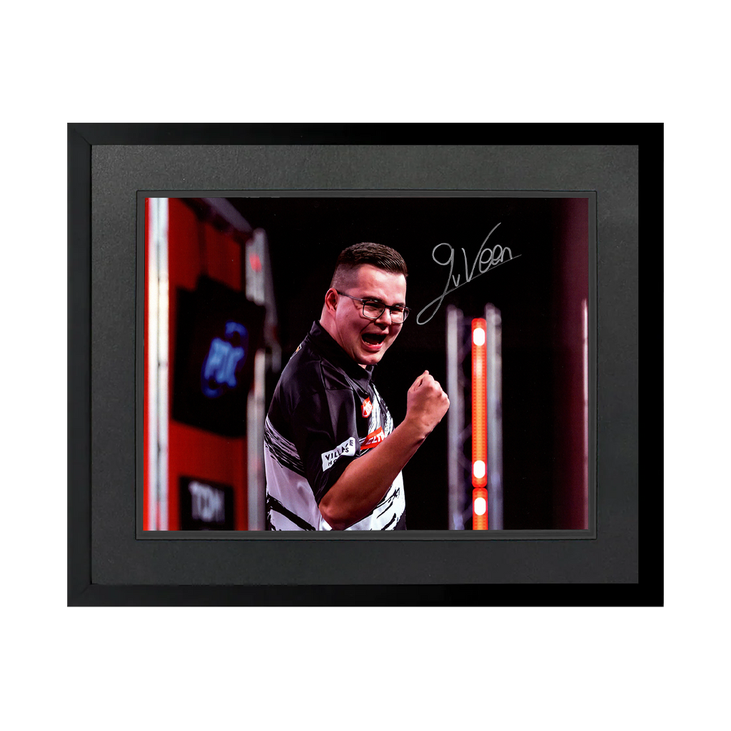 Gian van Veen Signed 16x12 Image Deluxe Mount Frame #1