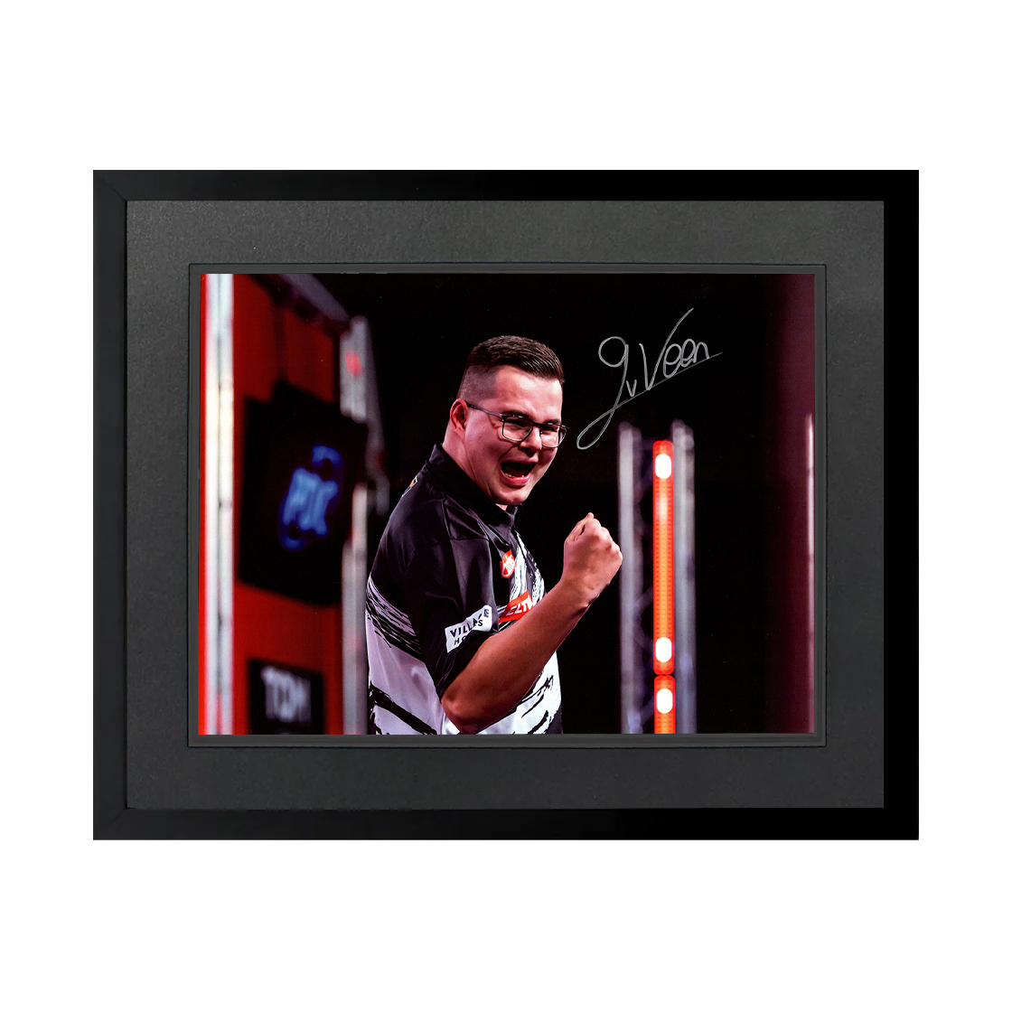 Gian van Veen Signed 16x12 Image Deluxe Mount Frame #1