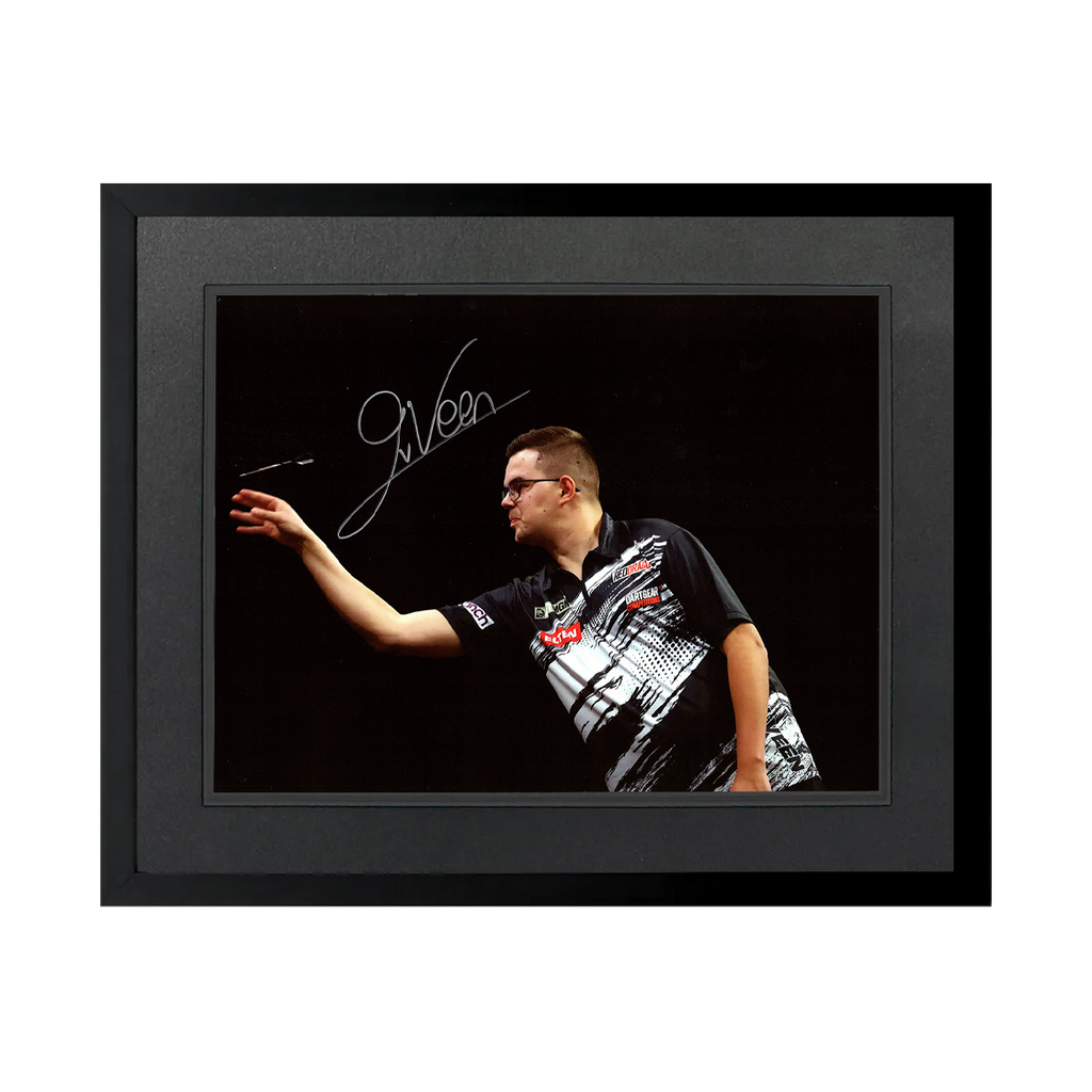 Gian van Veen Signed 16x12 Image Deluxe Mount Frame #2