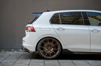 VW GOLF GTI MK8 EVO-1 GLOSS BLACK REAR DIFFUSER BY ZAERO (2020+)