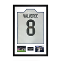 Federico Valverde Signed Real Madrid Premium Frame