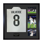 Federico Valverde Signed Real Madrid Elite Frame