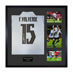Federico Valverde Signed Uruguay Elite Frame