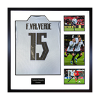 Federico Valverde Signed Uruguay Elite Frame
