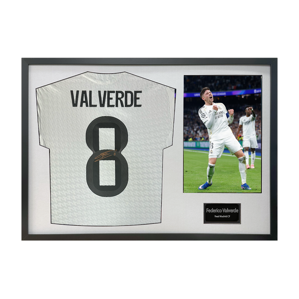 Federico Valverde Signed Real Madrid Classic Frame