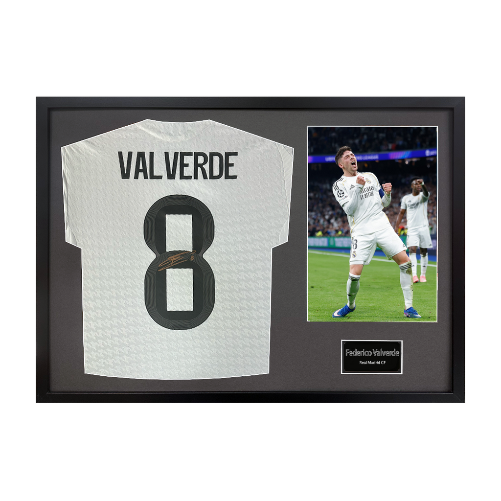 Federico Valverde Signed Real Madrid Classic Frame