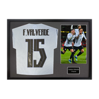 Federico Valverde Signed Uruguay Classic Frame