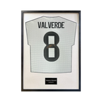 Federico Valverde Signed Real Madrid Standard Frame