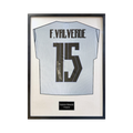 Federico Valverde Signed Uruguay Standard Frame