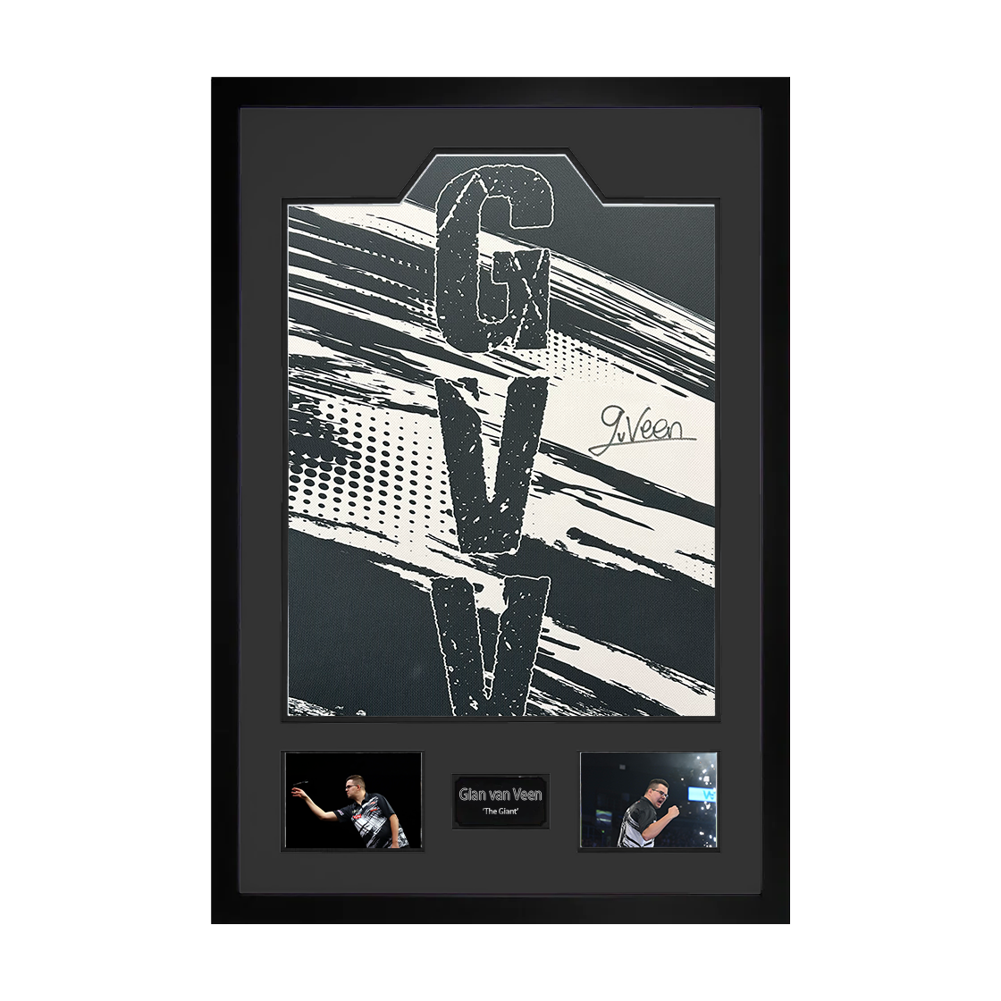 Gian van Veen Signed Shirt Premium Frame