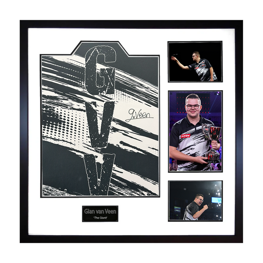 Gian van Veen Signed Shirt Elite Frame