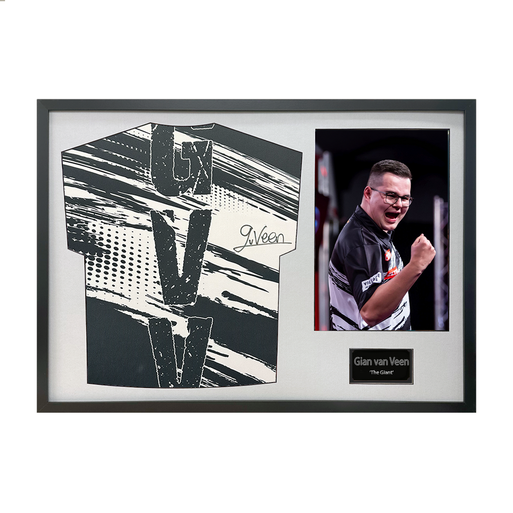 Gian van Veen Signed Shirt Classic Frame