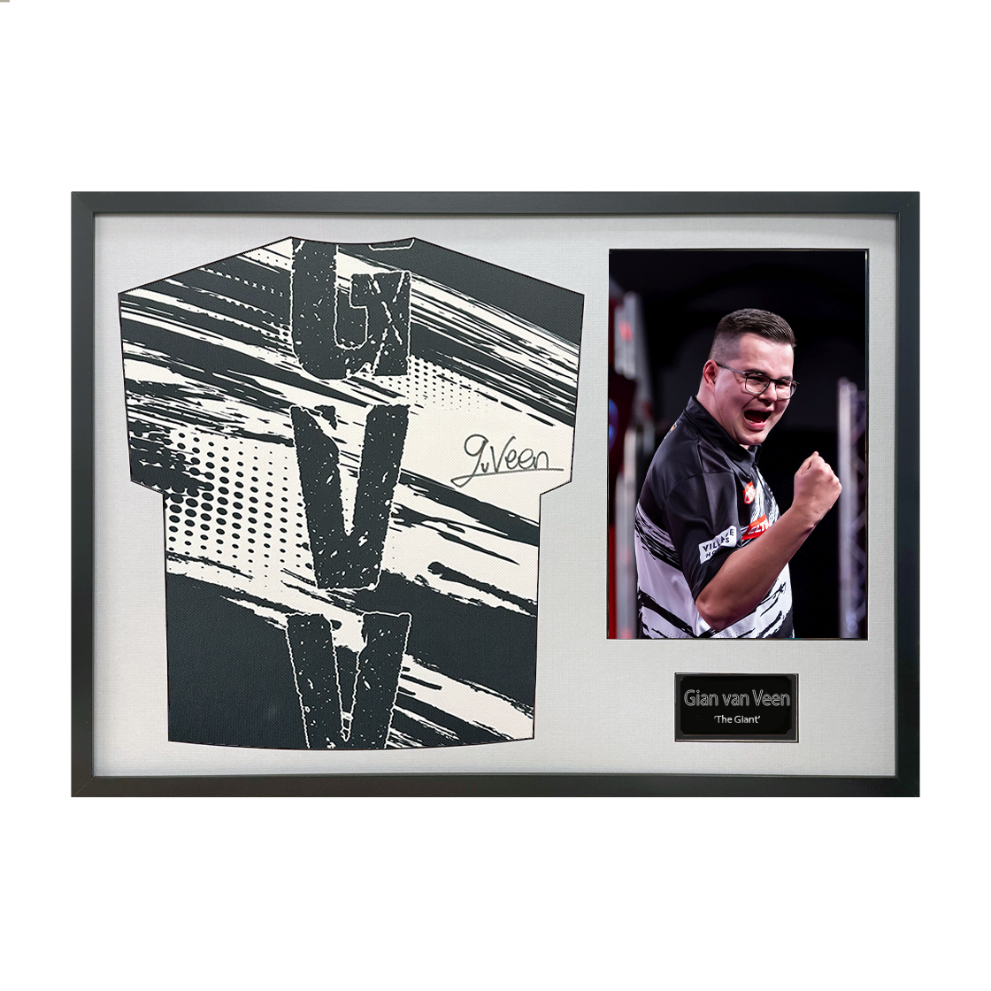 Gian van Veen Signed Shirt Classic Frame