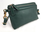 Heather Leather Clutch & Crossbody Bag - Handmade by Saddler  – Versatile & Compact
