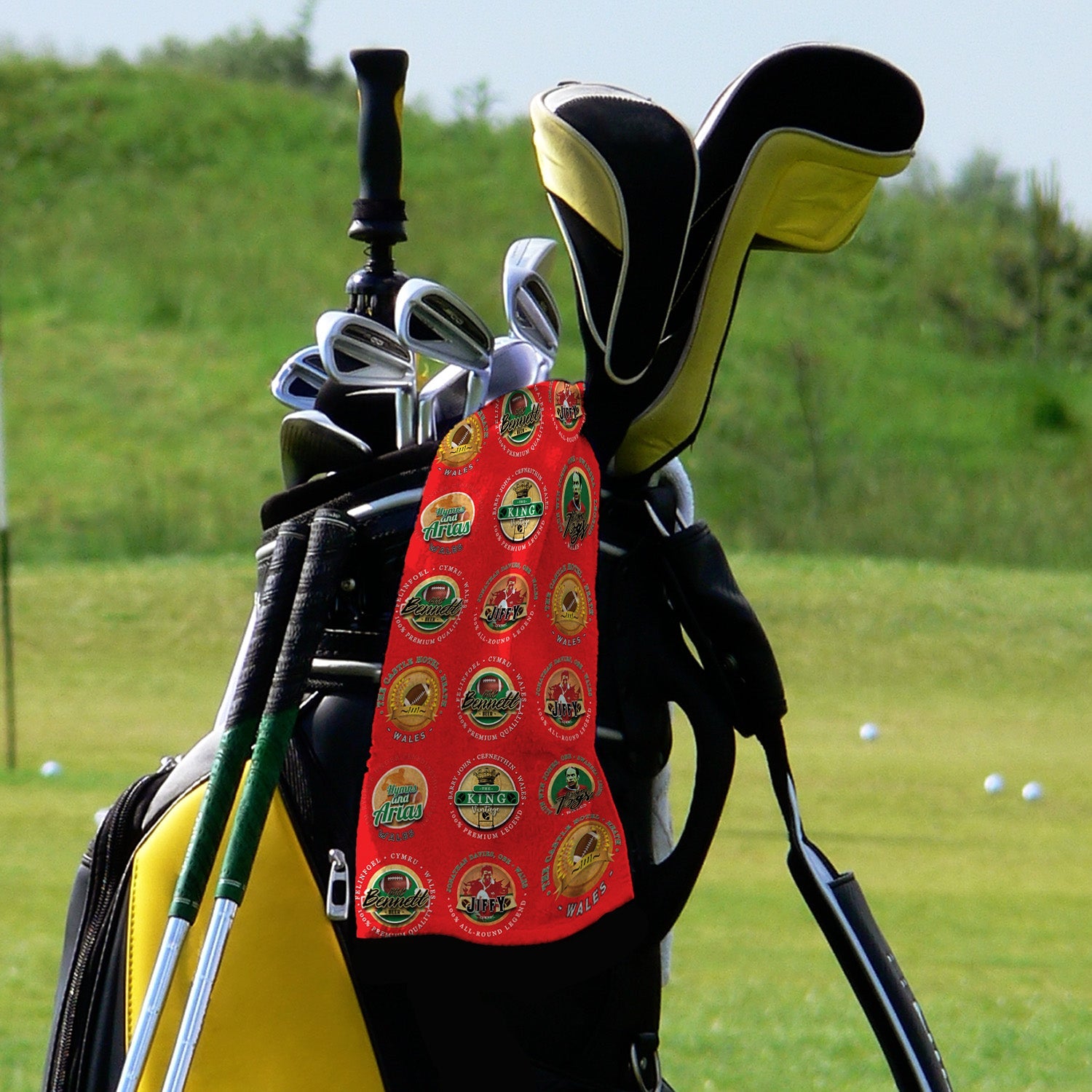 Wales Rugby Union - Legend Collection  - Golf Towel