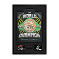 Dalton Smith Signed WBC Shirt Premium Frame