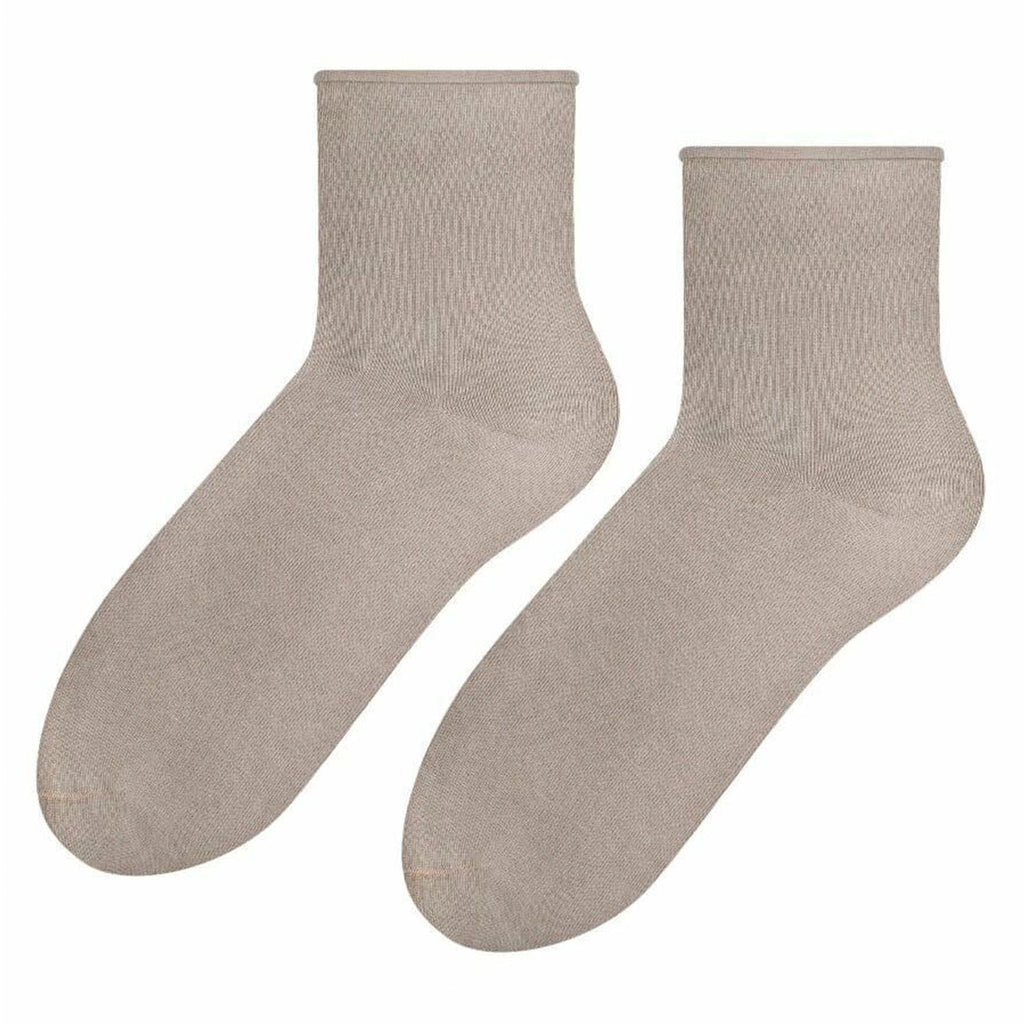 4 Pairs Ladies Bamboo Sensory Socks - Soft Seamless All Day Comfort Socks
